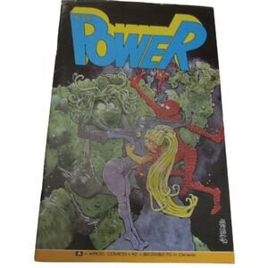 The Power #2 Aircel Comics 1986 Vintage Indie Sci-Fi Fantasy Comic Book